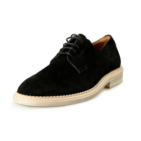 Marc Jacobs Men's Black Suede Leather Derby Oxfords Shoes US 8 IT 7 EU 41